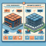 Zalety i wady stalowych hal w porównaniu z konstrukcjami żelbetowymi